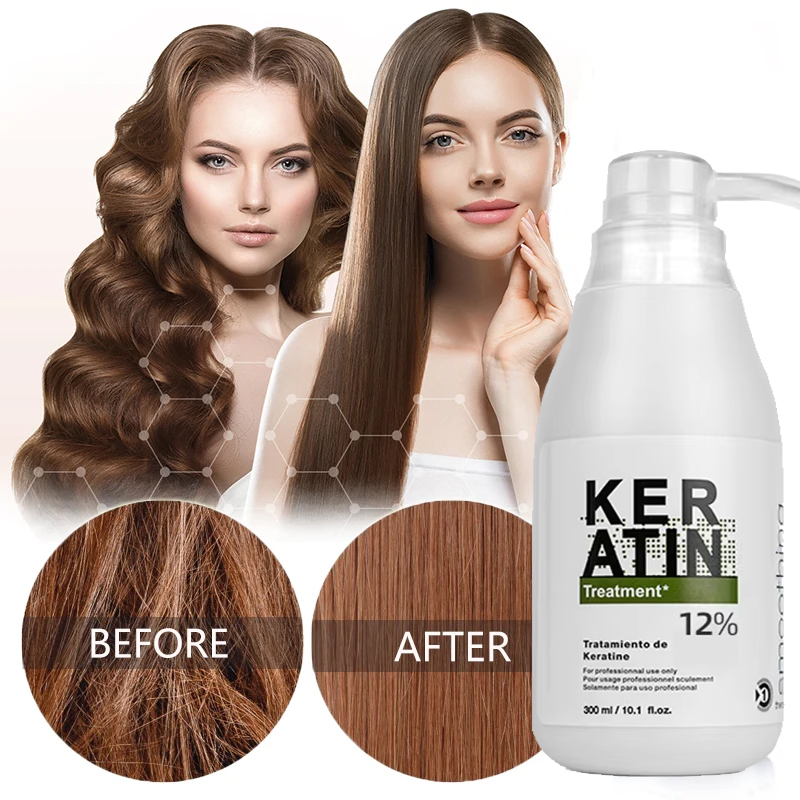 Keratin Treatment Set - PURC 300ML Keratin Treatment Professional Smoothing