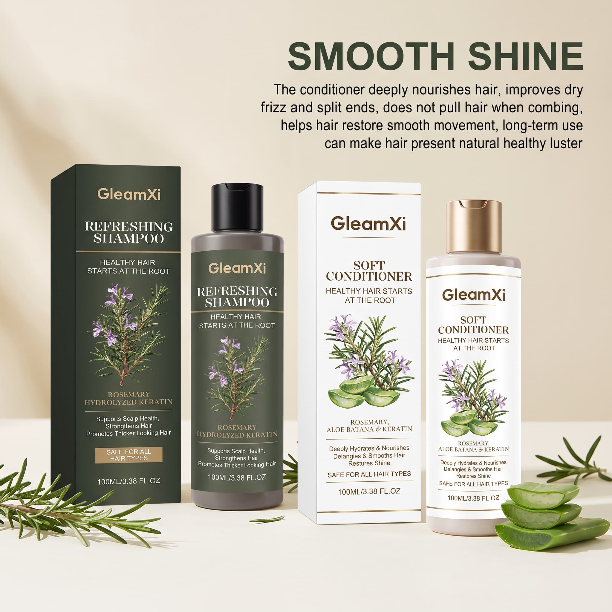 Rosemary Shampoo Conditioner S - Hair Care Keratin Shampoo 评论和价格