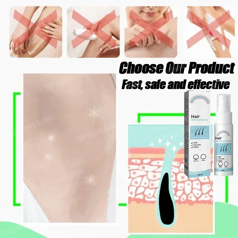 Hair Removal Spray Powerful Ha - Hair Care Korea 评论和价格