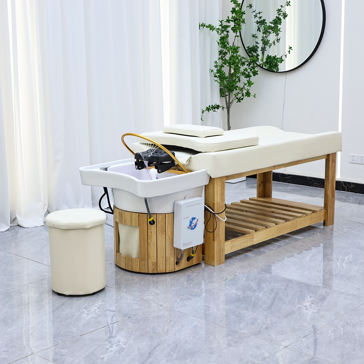 Wellness Center Solid Wood Hea - Hair Care Wella 评论和价格