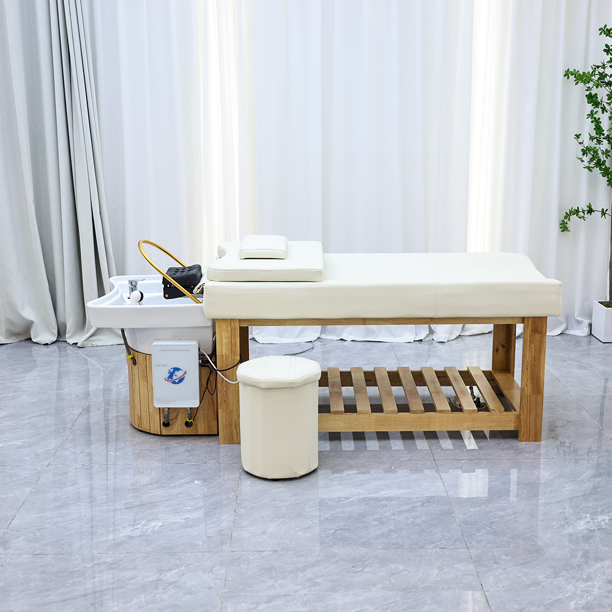 Wellness Center Solid Wood Hea - Hair Care Wella 评论和价格
