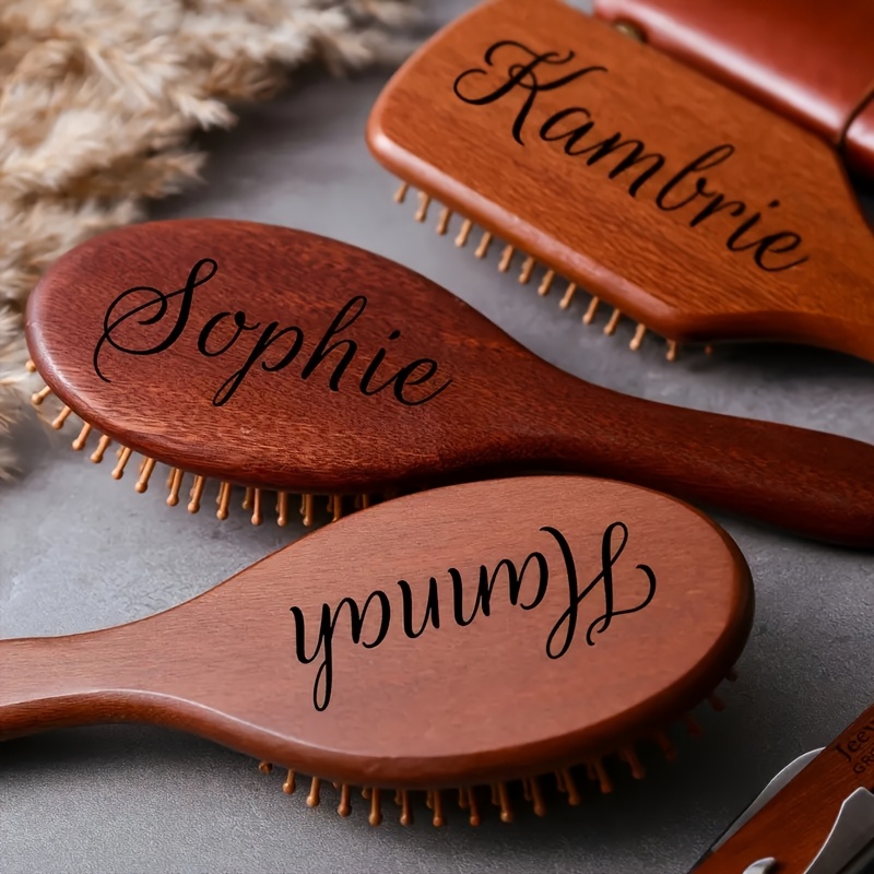 Engraved Name Sandalwood Hair  - Hair Care Names 评论和价格