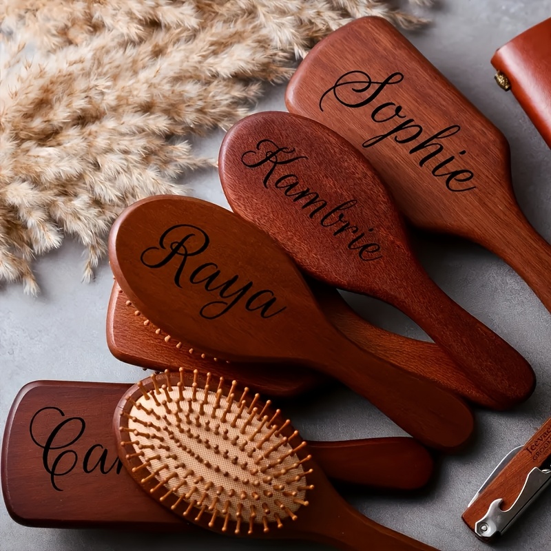 Engraved Name Sandalwood Hair  - Hair Care Names 评论和价格