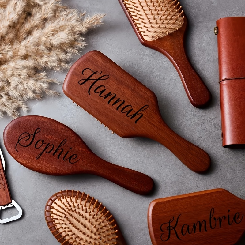 Engraved Name Sandalwood Hair  - Hair Care Names 评论和价格