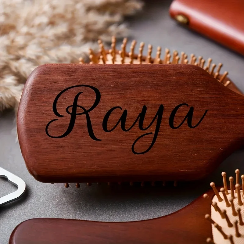 Engraved Name Sandalwood Hair  - Hair Care Names 评论和价格