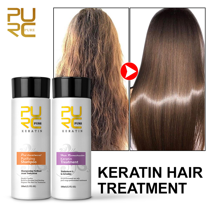 PURC Brazilian Keratin Hair Tr - Keratin Treatment Set 评论和价格