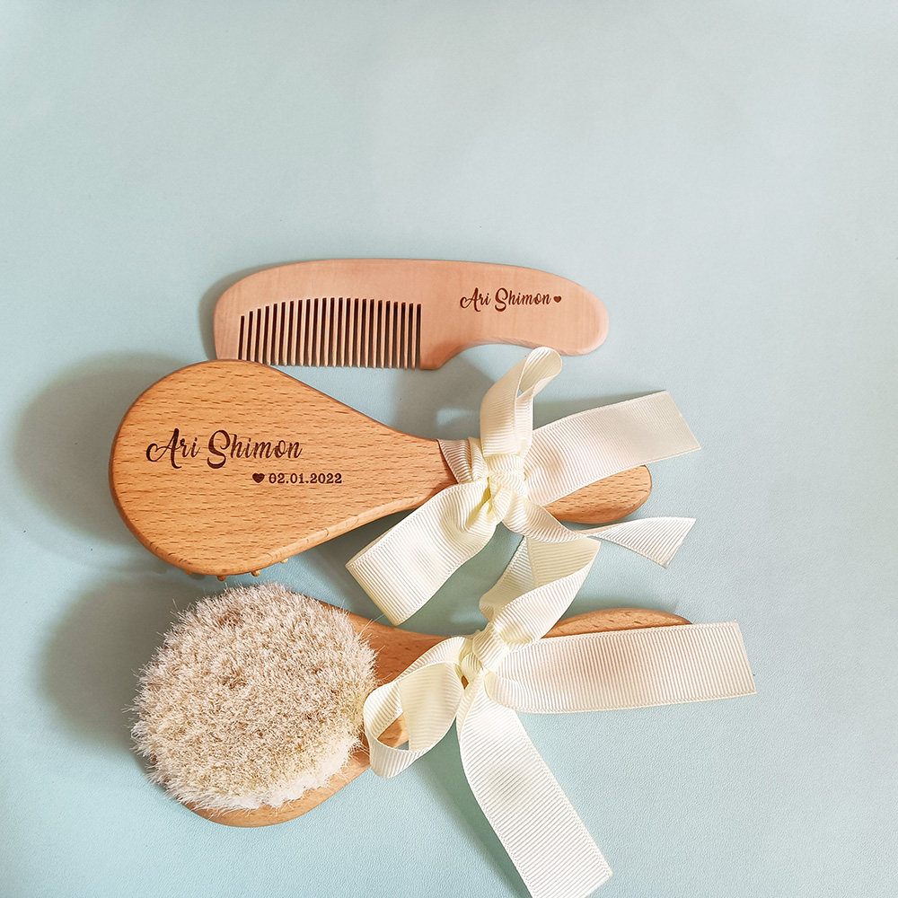 Baby Bathing Comb with Custom  - Hair Care Names 评论和价格