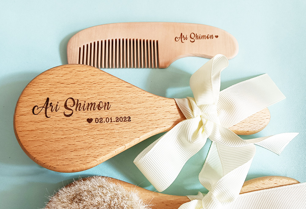 Baby Bathing Comb with Custom  - Hair Care Names 评论和价格