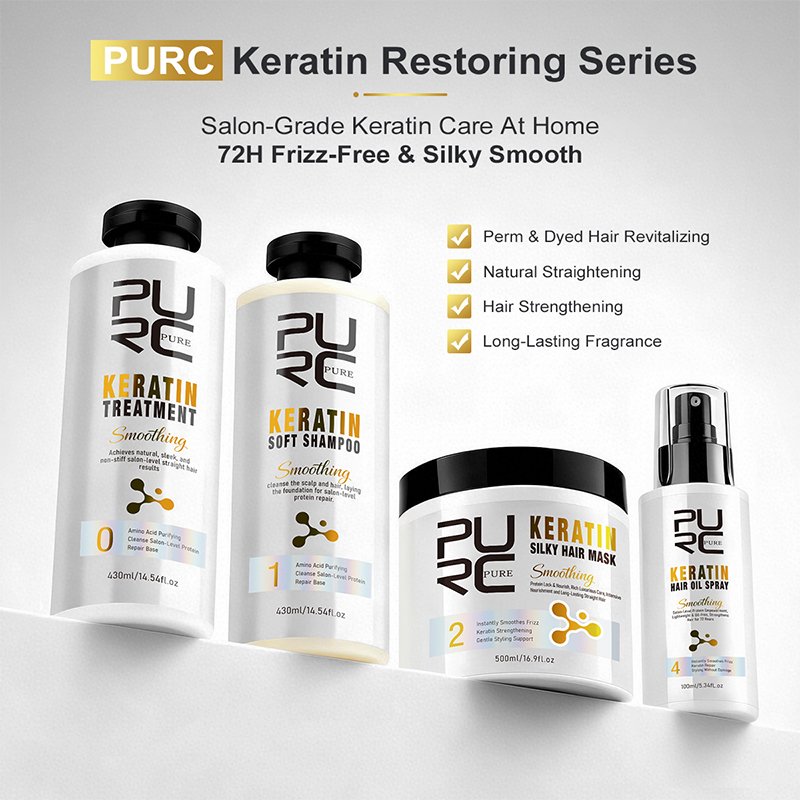 PURC Keratin Treatment Hair Ca - Keratin Treatment Set 评论和价格