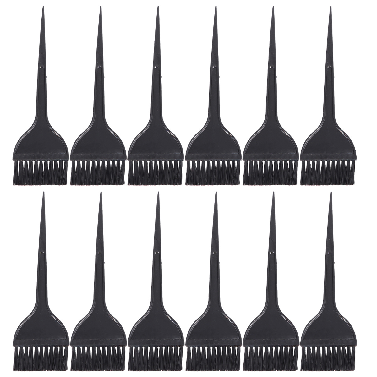 12Pcs Long Handle Hair Dye Bru - Keratin Treatment Set 评论和价格