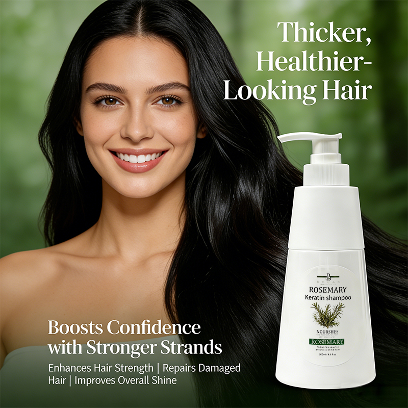200ml Natural Rosemary Shampoo - Hair Care Keratin Shampoo 评论和价格