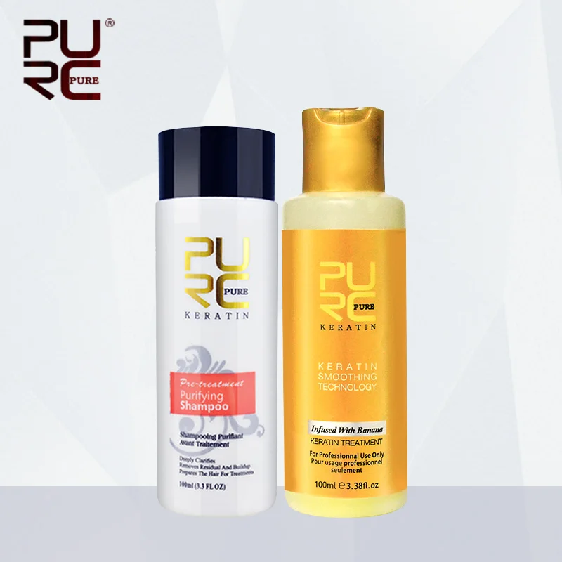 PURC Banana Flavor Keratin and - Hair Care Keratin Shampoo 评论和价格