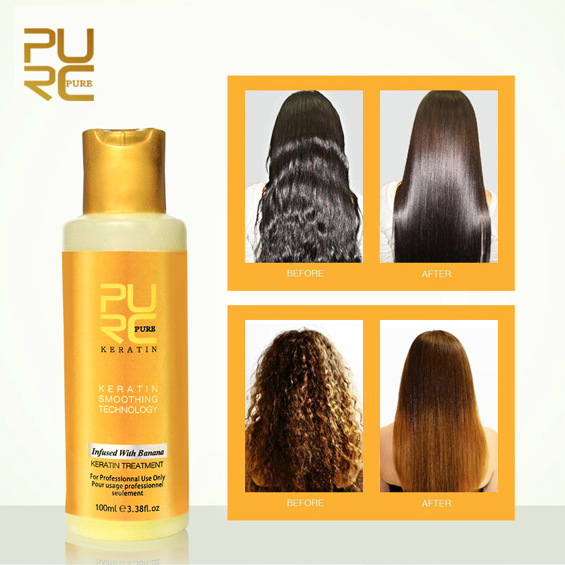 PURC Banana Flavor Keratin and - Hair Care Keratin Shampoo 评论和价格