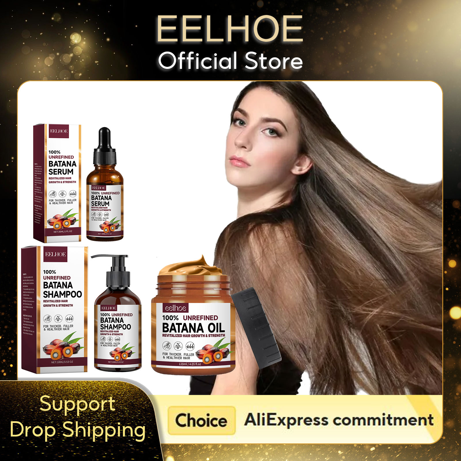 EELHOE Natural Batana Oil Deep - Keratin Treatment Set 评论和价格