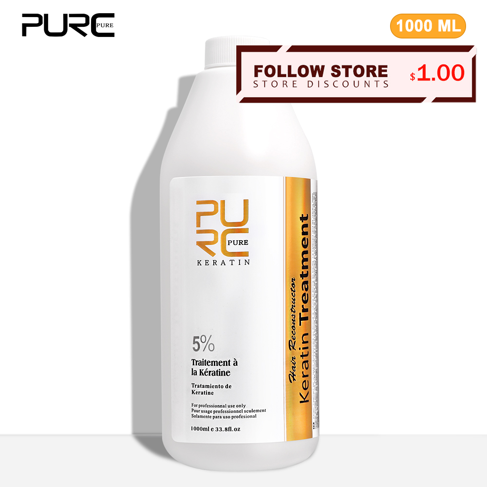 PURC 5% Keratin Smoothing Trea - Hair Care Keratin Shampoo 评论和价格