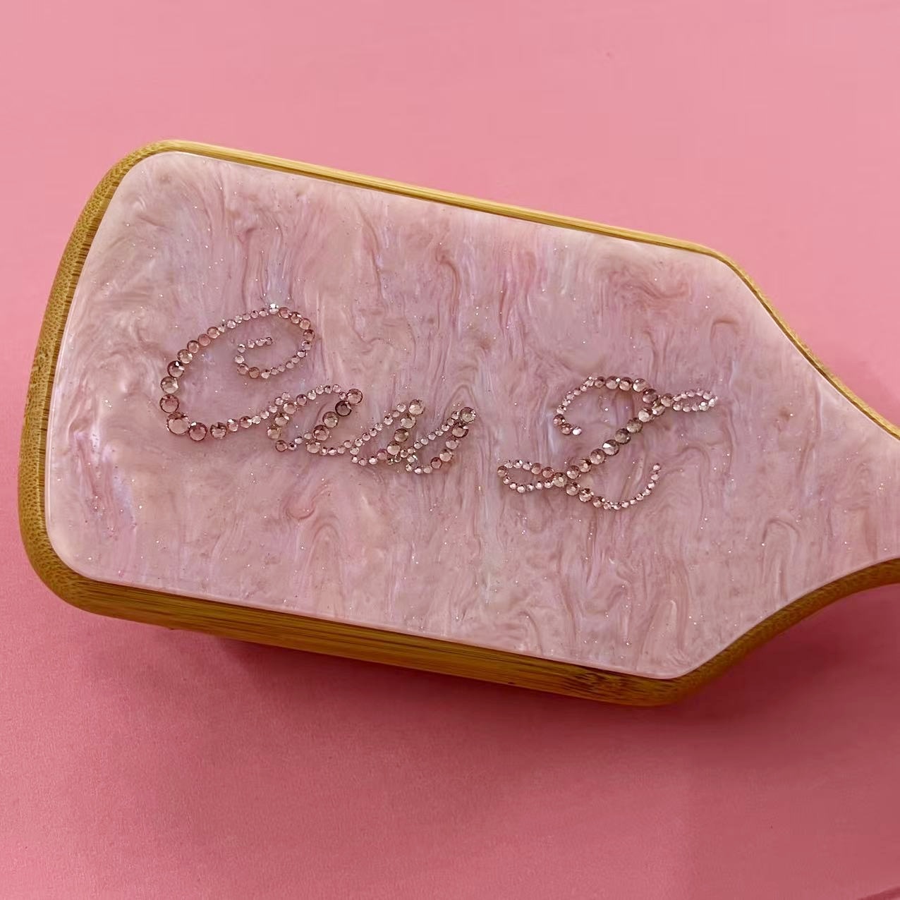 Rhinestone Name Hair Brush Per - Hair Care Names 评论和价格