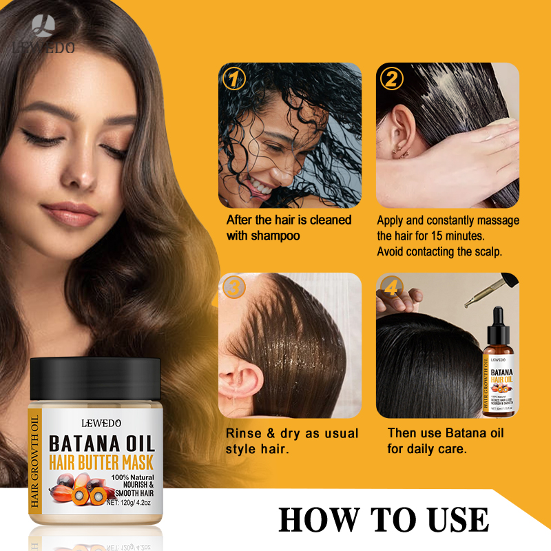 Batana Oil Hair Growth Kit Tra - Keratin Treatment Set 评论和价格