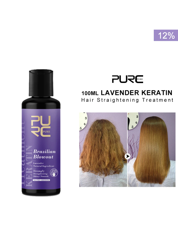 PURC Lavender 12% Brazilian Ke - Keratin Treatment Set 评论和价格