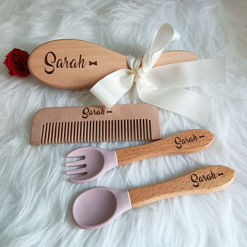 Custom Name Baby Care Hair Bru - Hair Care Names 评论和价格