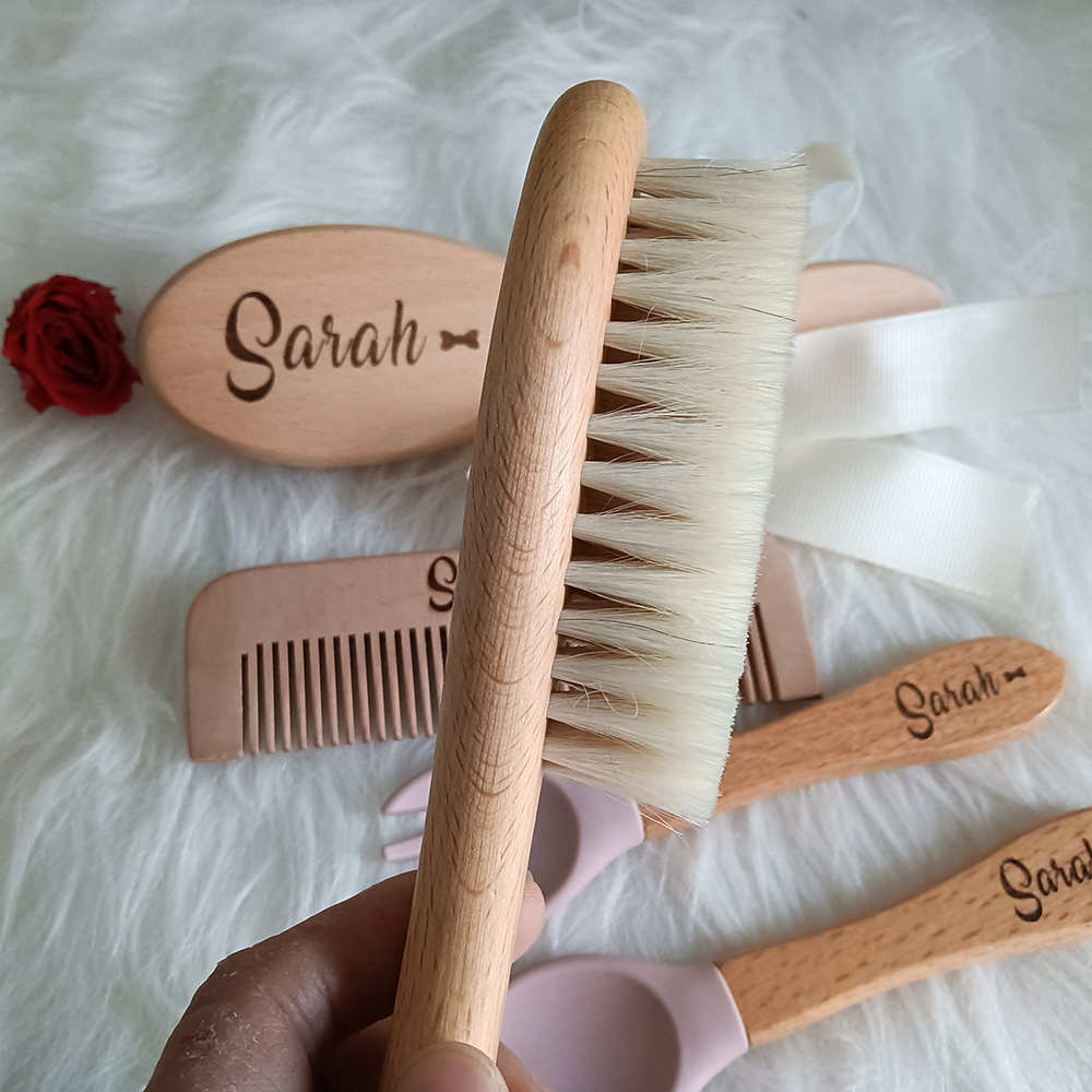 Custom Name Baby Care Hair Bru - Hair Care Names 评论和价格